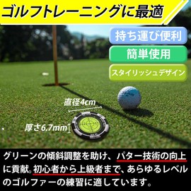 Golf Marker with Level, Green Marker, Magnet, Putting Level, Round Supplies, Guides, Tilt, Putter, Golf Ball Marker AM220925