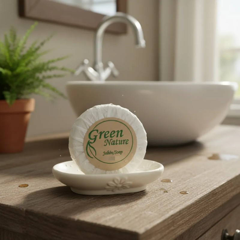 Kit Hotelero Shampoo Jabón Crema Green Nature