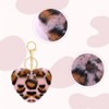 leopard print bag charms for handbags