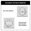 Pocket Door Lock with Key,Privacy Door Hardware Suitable for Bathroom