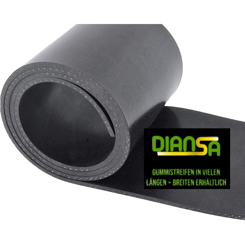 Rubber strips with fabric in the size 1000 x 60