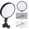 Softbox Diffuser, 40CM Foldable Light Softbox Diffuser, Multi Function Ring