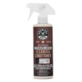 Chemical Guys VentRight Perforated Leather Cleaner and Conditioner Deep Cleaning Leather Cleaner for Ventilated Seats with Added Protection Removes Dirt, Oils, Residue and Grime 16 oz