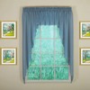 Today's Curtain Emelia Original Voile Swagger Pair 63", Wedge Blue,