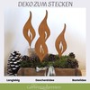 Storm's Gartenzaubereien Grate Flames 23 cm Set of 4 for
