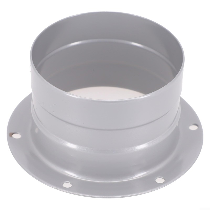Metal Duct Flange Pipe Connector, 3-8" Metal Flange Vent Pipe