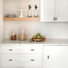 Romeda 12 Pack Black Cabinet Knobs, 2in Single Hole Cabinet
