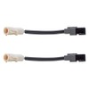 Replacement Pair Tow Mirror Adapters Compatible with 1999-2007 Super Duty