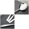 Bringer 12 Pieces Stainless Steel Round Soup Spoon, Bouillon Spoon