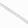 QIANF Cinta de sarga ecológica, 100% algodón, color blanco, 5