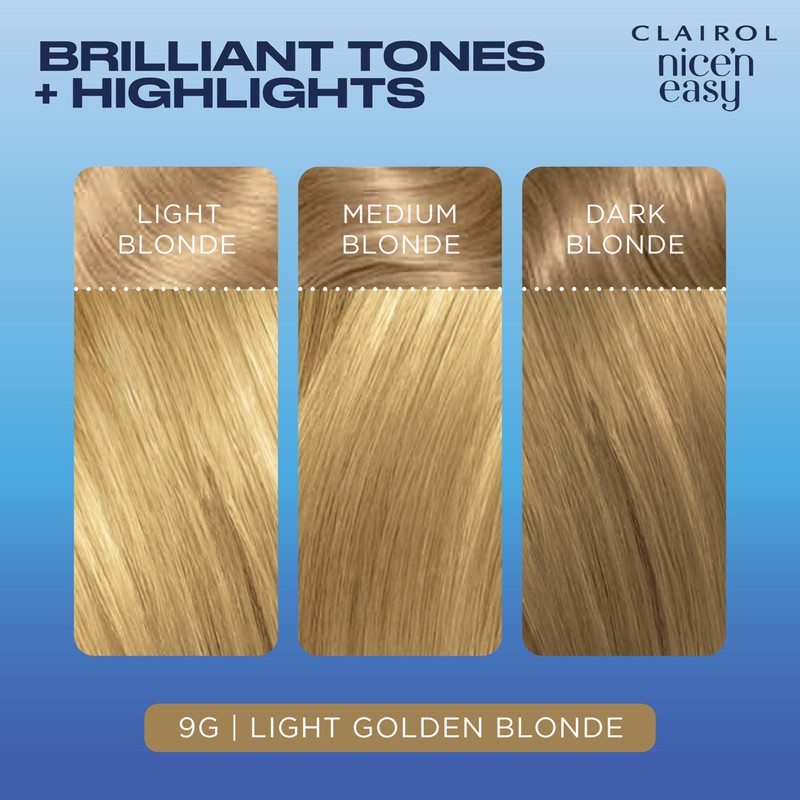 Clairol Nice'n Easy Crème, Natural Looking Oil Infused Permanent Hair