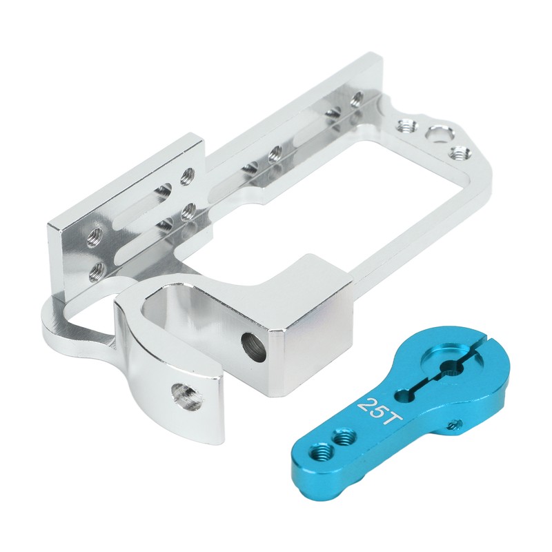 RC Servo Mount Bracket with 25T Arm Aluminum Alloy Anti