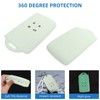 Pack of 2 Car Key Case Blue Compatible with Renault