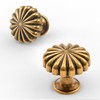 Asidrama 10 Pack Antique Brass Kitchen Cabinet Knobs Dresser Knobs