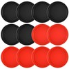 Coopay 12 Pieces Home Air Hockey Pucks 2.5 Inch Heavy
