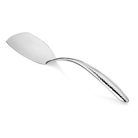 Cuisinox Stainless Steel Spatula for Cooking and Serving, Hand Hammered 14"