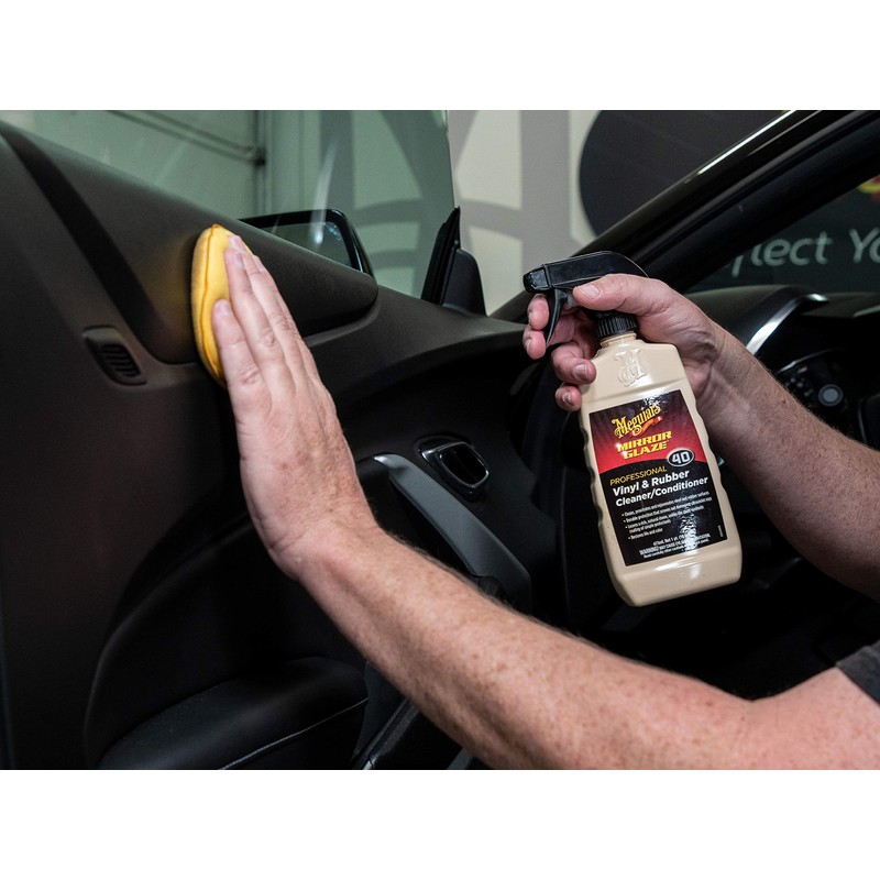 Meguiar's Professional Vinyl and Rubber Cleaner Conditioner M4016 - Pro-Grade