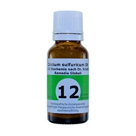 Globuli Remedia Salt Calcium Sulfuricum D6 No. 12