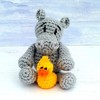 Crochet Kit Baby Hippo