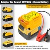 TPDL TPDL Auto-Starthilfe fr Dewalt Akku 18V Li-Ionen, Starthilfe Adapter