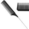 3Pcs Highlighting Combs Set Different Sizes Weaving Hair Combs Professional