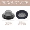 20 Pieces Of Filter Mesh With Sealing Ring, Faucet Filter