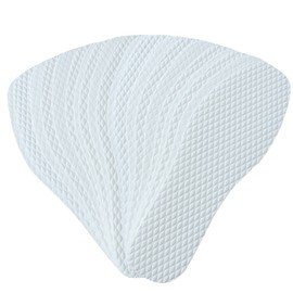 10 Pairs Breathable Thin Insoles Replacement Barefoot Insoles Sweat Absorbing Shoe Pads Barefoot Shoe Inserts for Running Walking 24cm