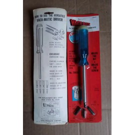 Vaco VINTAGE NOS - VACOMATIC  70035 MAGNETIC SCREWDRIVER W / 3 PC BIT SET VACO