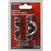 Hardware Essentials 851833 Sash Lock Crescent Brass