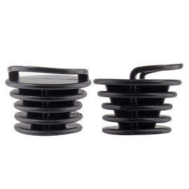 Jiozermi 4 Pcs Kayak Scupper Plug, Rubber Drain Holes Stopper Bung, Kayak Drain Plug for Kayak Canoe Boat