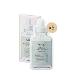 AHC Natural Essential Mask, Aqua Calming, 5 pack