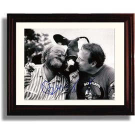 Ben and Jerry Autograph Promo Print - Ice Cream Inventors - Framed 8x10