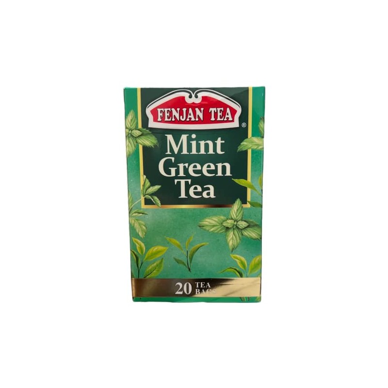 Fenjan Tea Mint Green Tea (40g) 20 Tea Bags (Pack