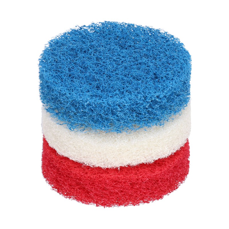 7PCS Drill Brush Scrub Pads Scouring Pad Cleaning Kit for