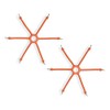 2 Replacement 0217 Rubber Spider Bungee Tire Chains Truck Snow