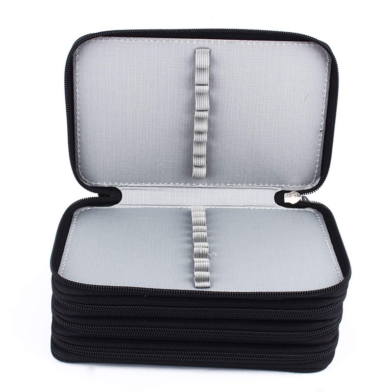 Yosoo 72 Piece Set Colouring Pencils Business Bag Large Capacity