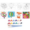 Aosemili Acrylic Paint Set for Kids - 4 Pre-Stenciled Painting