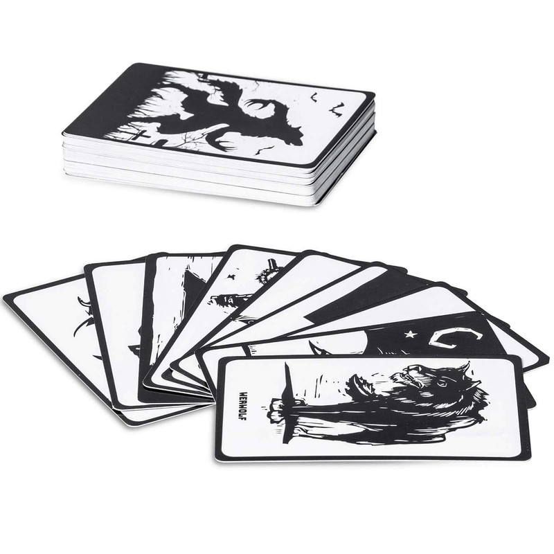 Original Werewolf card game, deluxe party game with expansion –