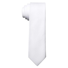 MASADA Mens Tie Handmade & Carefully Crafted 6cm Wide, White