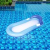 Swimming Pool Single Inflatable Floating Raft Lounge Floating Chair Water