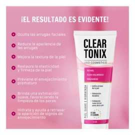 Cleartonix Crema Facial Retinol 50 Ml 30+ Antiedad