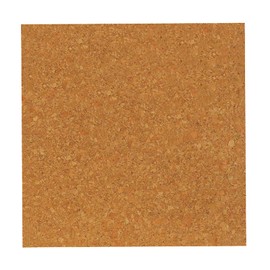 Flipside Products Natural Cork Tiles, 12" x 12", 4 Per Pack, 2 Packs