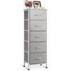 AODK Dresser for Bedroom with 5 Storage Drawers, 48" Tall