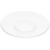 Arcoroc J9827 Voluto Glass Espresso Saucer, 120mm Diameter, Pack of