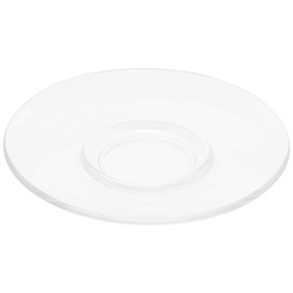 Arcoroc J9827 Voluto Glass Espresso Saucer, 120mm Diameter, Pack of 6