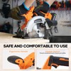 20V 7-1/4" Cordless Circular Saw, Brushless Motor, 4.0Ah Compatible CURECURE