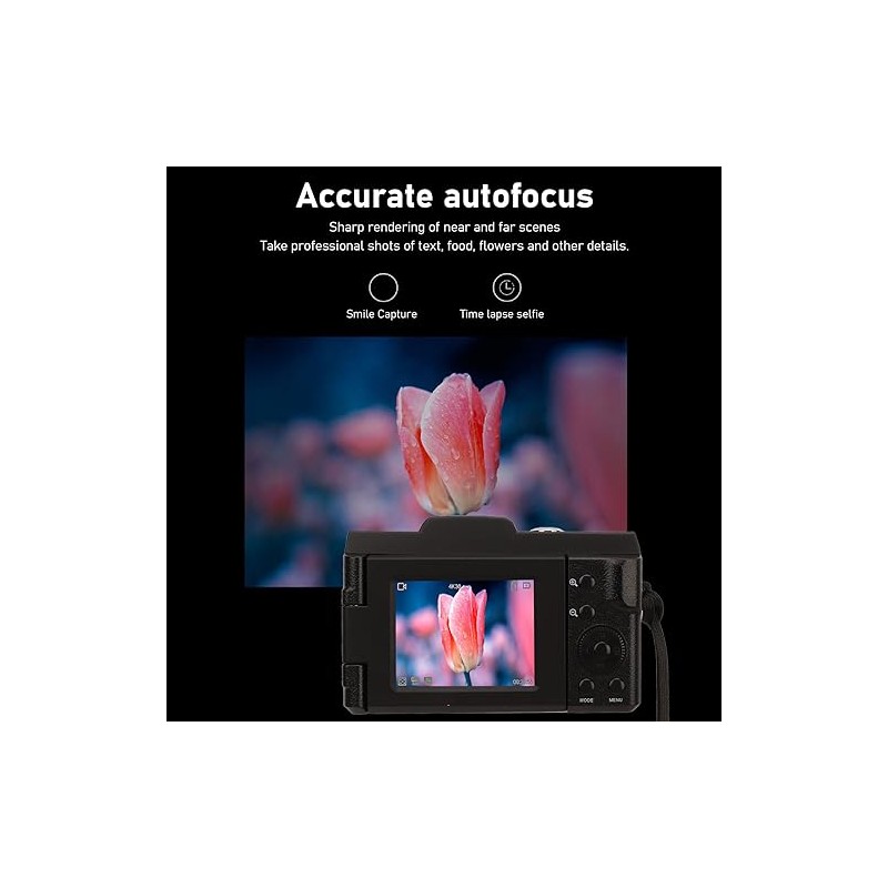 Denash Digital Camera for Photography, 16 MP, 16x Digital Zoom,