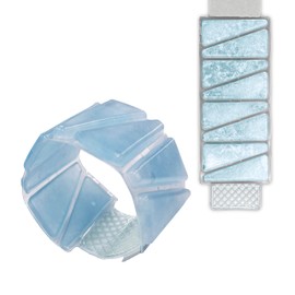 Frosty Band Wrist Cooler, 2024 Summer Goods, PCM Cooling Material, Heatstroke Prevention, Natural Freezing, No Power Supply, Cooling Effect, Cool-down Temperature Regulation, Work or Sports Outdoor