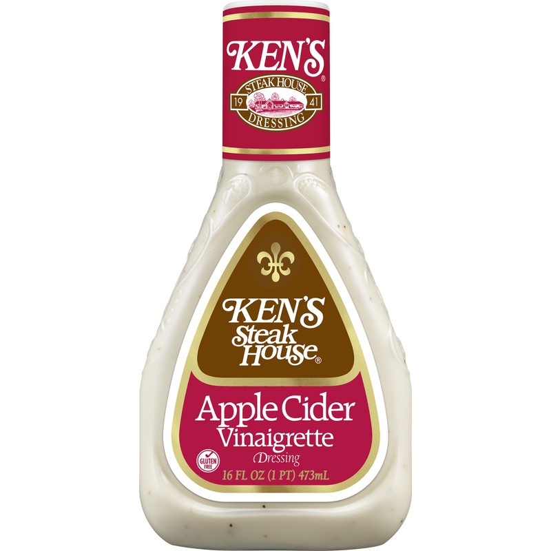 Ken's Steak House Apple Cider Vinaigrette Dressing (16 Fl Oz,