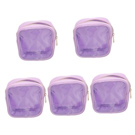 SAFIGLE 5pcs Cosmetic Bag Capacity Portable Toiletry Organizer for Travel Essentials Stylish for Makeup and Toiletries